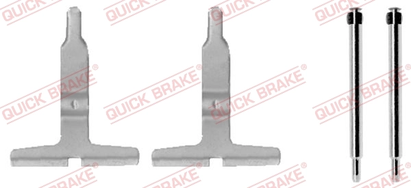 Accessory Kit, disc brake pad